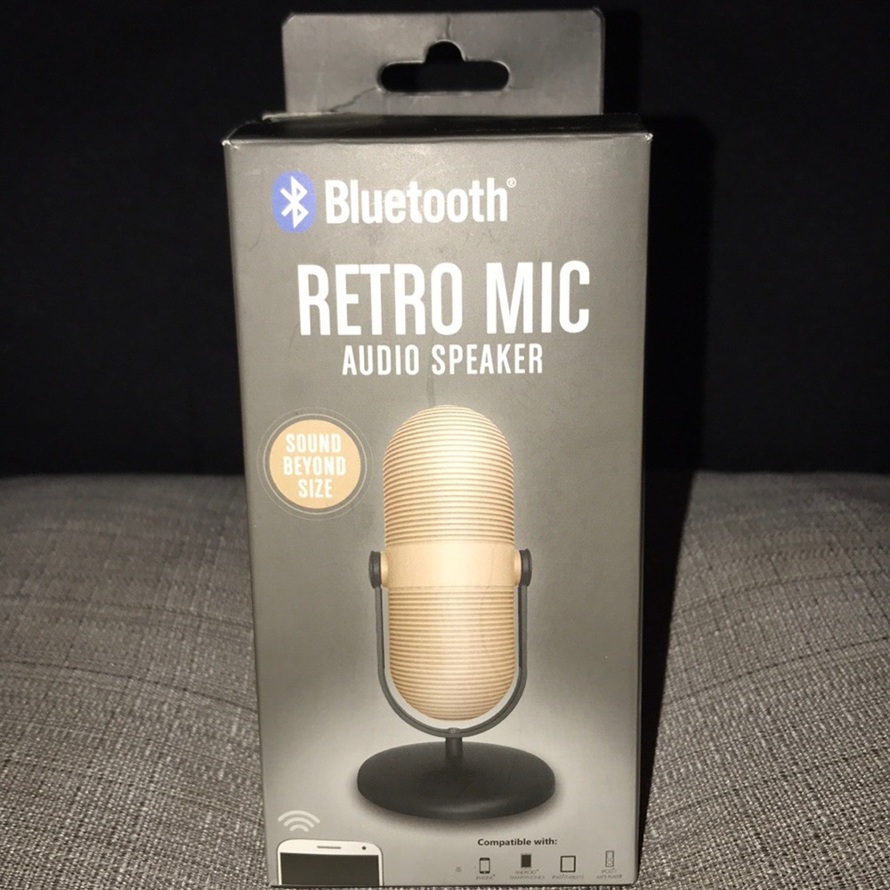 Bluetooth Retro Mic Audio Speaker